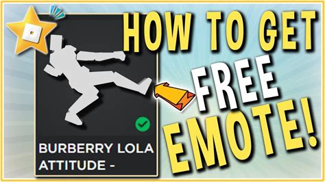 burberry lola emotes in roblox.